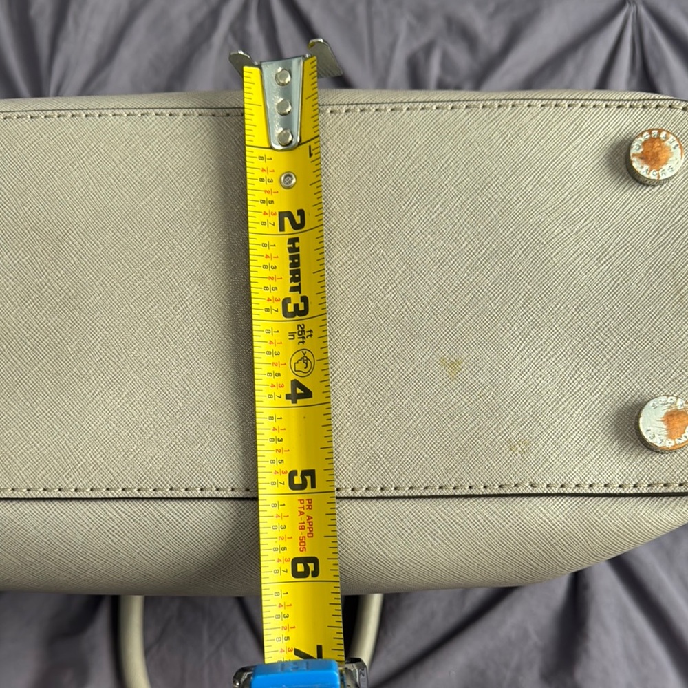 Michael Kors Gray Satchel Bag - Picture 4 of 8